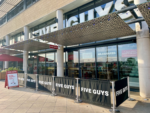 Five Guys Harlow Water Gardens