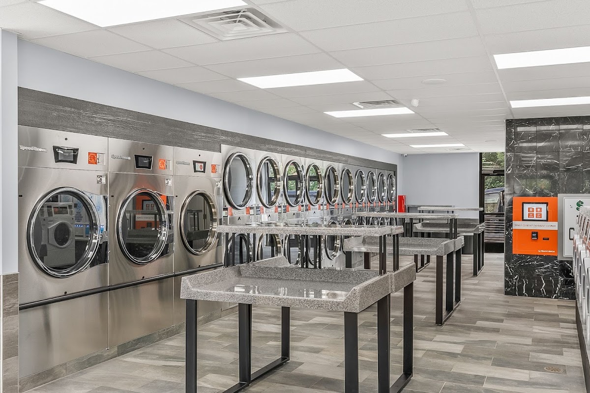 Flash Laundromat West Allis laundromat interior in West Allis, WI