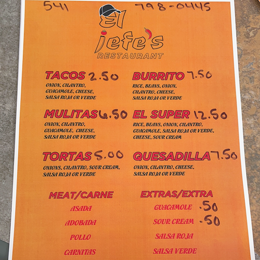 El Jefe's - Visual