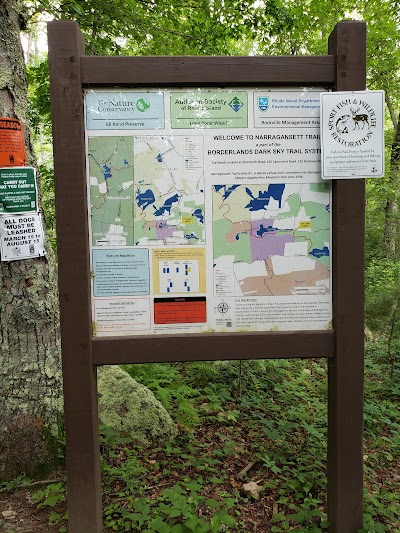 Audubon Long Pond Woods Wildlife Refuge - Secondary/RIDEM Trailhead