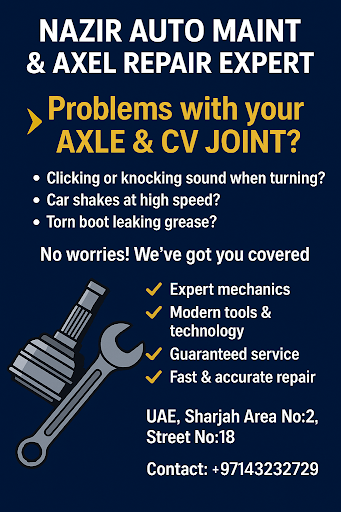 Nazir Auto Maint & Axel Repair Expert – trusted care for your car’s safety and performance. post image