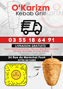 Menu Snack O’KEBAB TIME Restaurant Grill Page 13
