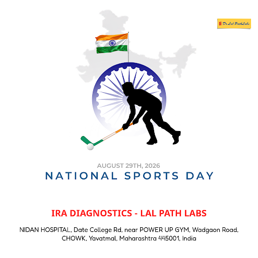 Celebrate National Sports Day with good health. Visit IRA Diagnostics - Lal Path Labs for a compr… post image