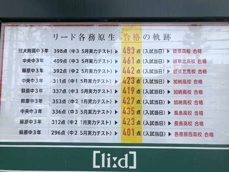 リード進学塾 各務原校