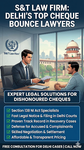 Cheque Bounced? Recover Your Money with S&T Law Firm 💸⚖️ post image