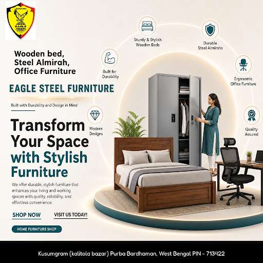 Find durable and stylish steel almirahs at EAGLE STEEL FURNITURE, your trusted at home furniture… post image