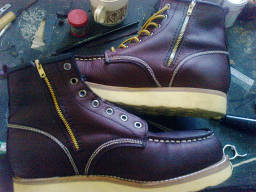 Shoes repair, Membaiki kasut, barangan kulit, leather handcraft