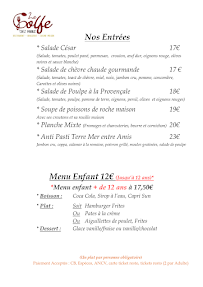 Menu Le Golfe chez Marius Page 2