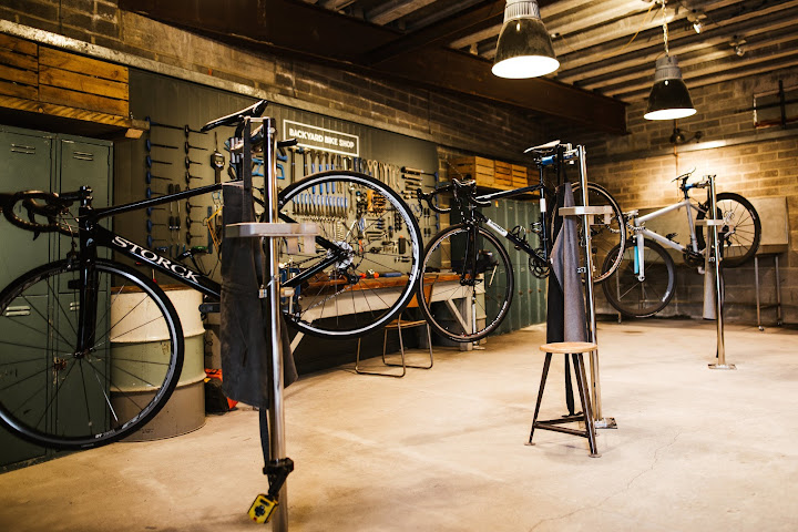 Backyard Bike Shop by null