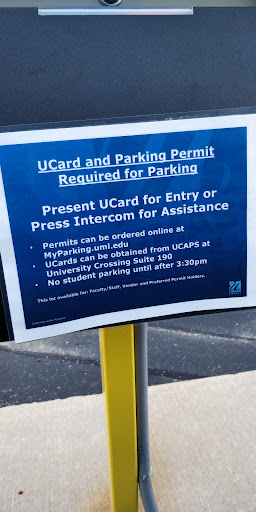 Wilder Faculty & Staff Parking Lot