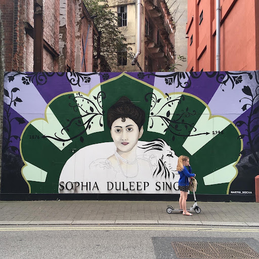 Sophia Duleep Singh Mural - Thumbnail