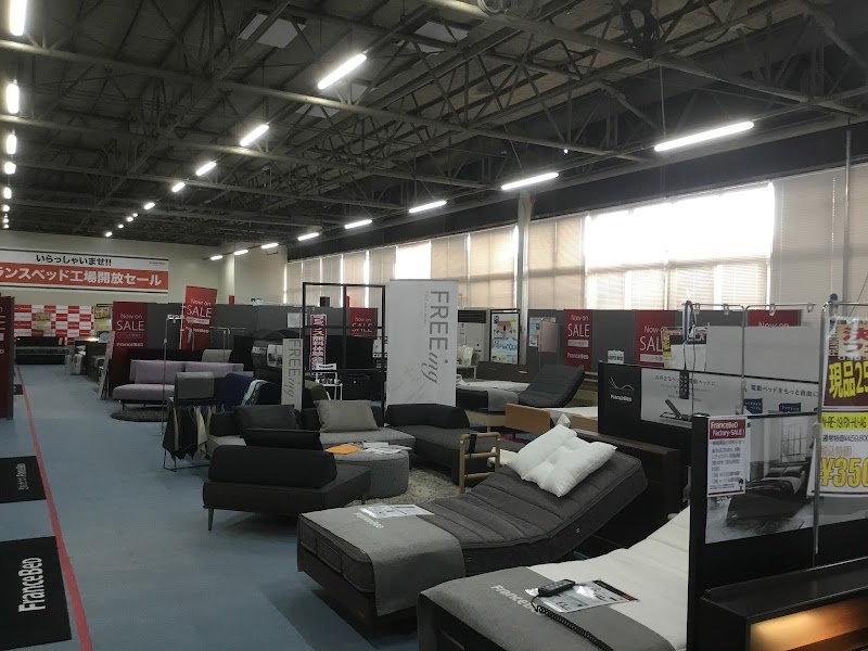 フランスベッドファニチャー 倉庫展示場 佐賀 久留米 電動リクライニングベッド