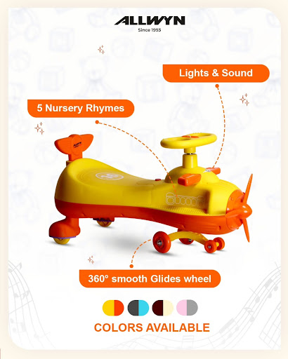 Playtime just got magical! ✨ The Allwyn SUKOY Magic Car is more than a ride it’s music, lights, a… post image