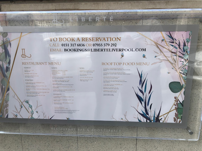 Reviews of Liberté Sky Garden in Liverpool - Pub