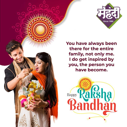 Mehandi Fashion Hub wishes you a very happy rakshabandhan✨💫