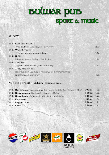 Bulwar Sport & Music Pub - Restauracja