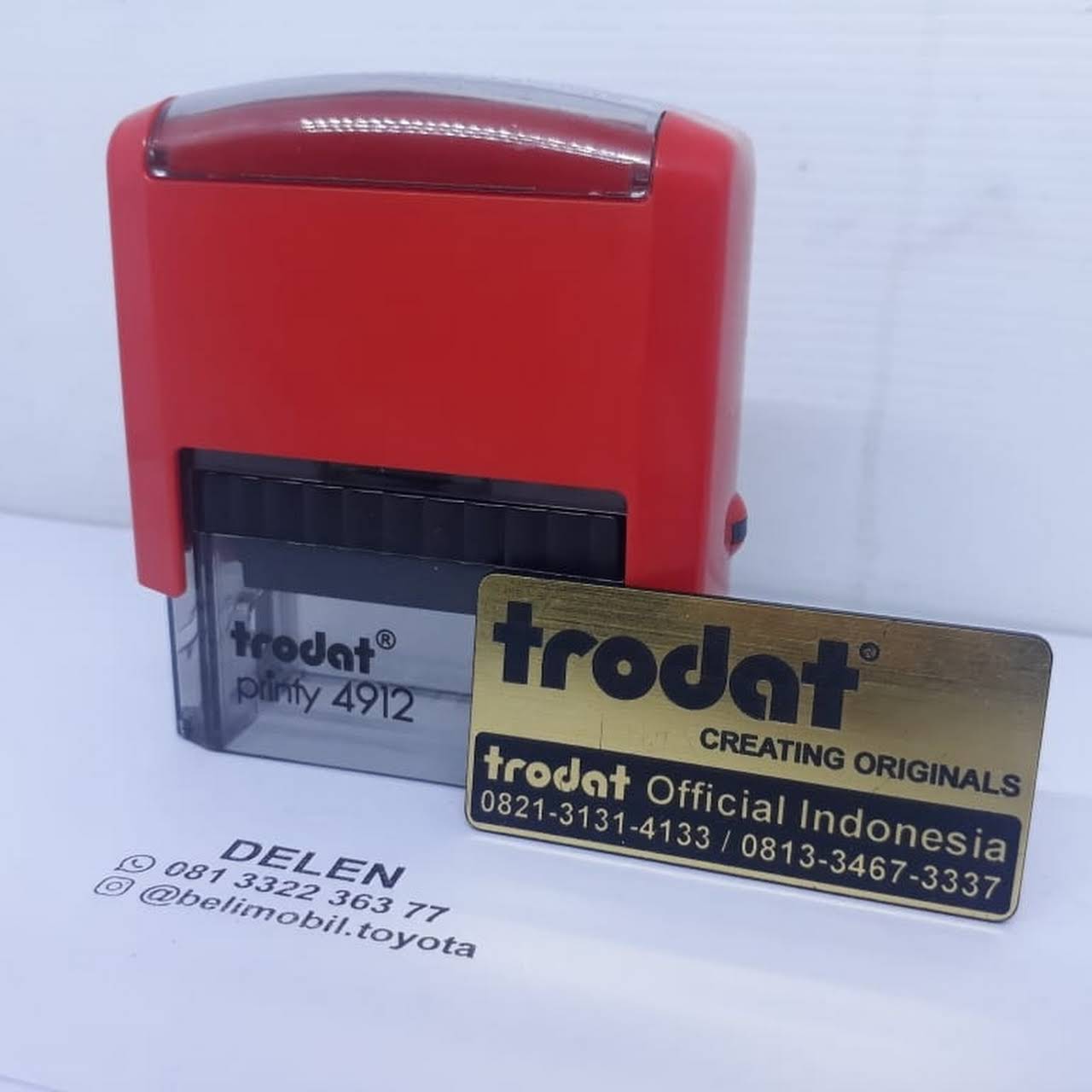 STEMPEL TRODAT STEMPEL ONLINE SURABAYA STEMPEL TERDEKAT