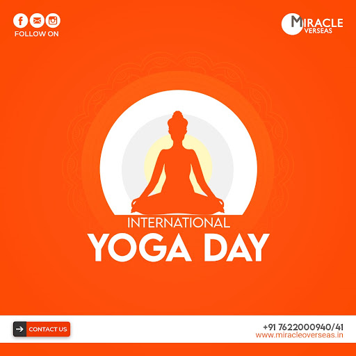 Join us at Miracle Overseas in Ahmedabad to celebrate International Yoga Day with a rejuvenating… post image