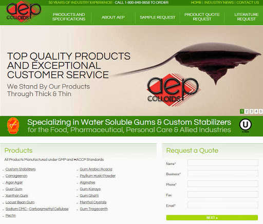 AEP Colloids Inc Gallery - United States