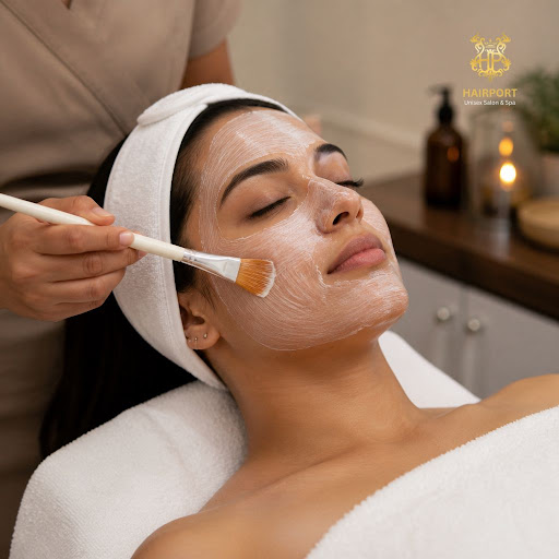 Healthy, glowing skin starts with the right care. At Hairport Unisex Salon in Rajarajeshwari Naga… post image