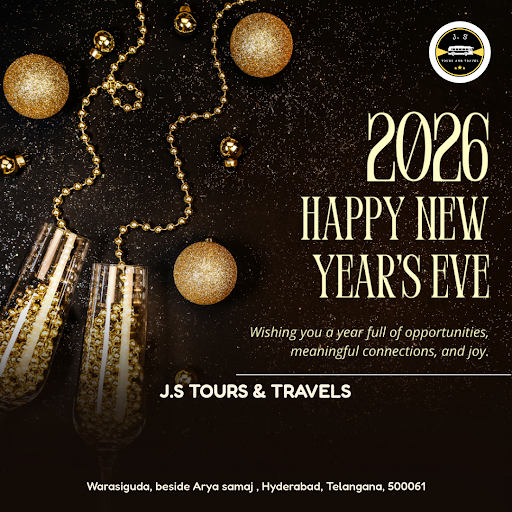 "Ring in the New Year with style! Book our luxurious limo or bus rentals in Hyderabad and travel… post image