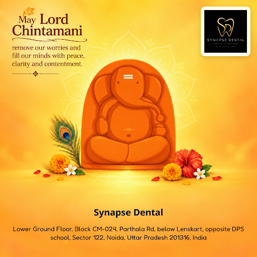 Celebrate Ganpati 2026 at Synapse Dental, your trusted dental clinic near me, inspired by Lord Ch… post image