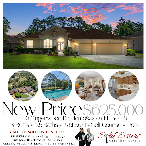 Sold Sisters at Keller Williams Realty, Elite Partners II
