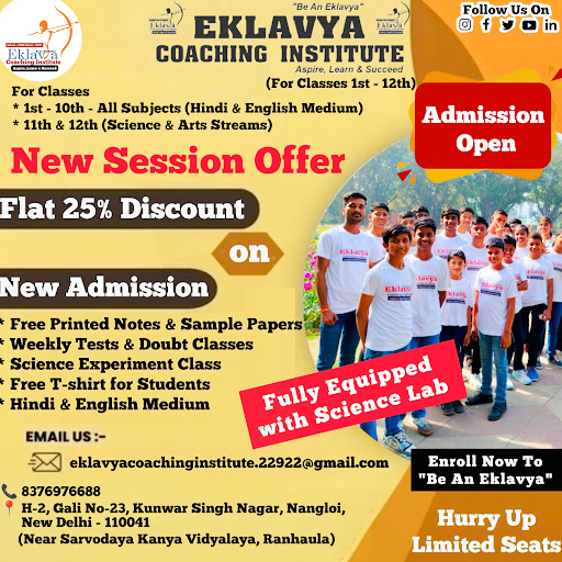 25% Discount on New Admission post image