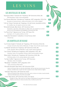 Menu Andu'zen La Guinguette Page 3