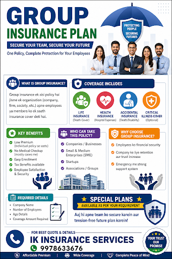 📢 GROUP INSURANCE PLAN – COMPLETE DETAILS post image