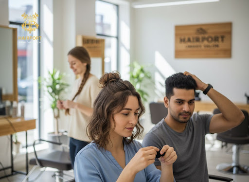 Rushing between work, home and errands but still want great hair every day? At Hairport Unisex Sa…