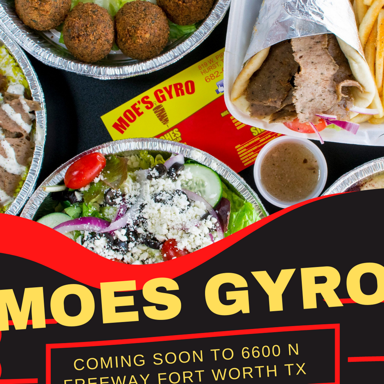 Moe’s Gyro Mediterranean Restaurant in Hurst