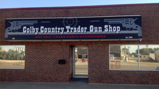Colby Country Trader Gun Shop Logo