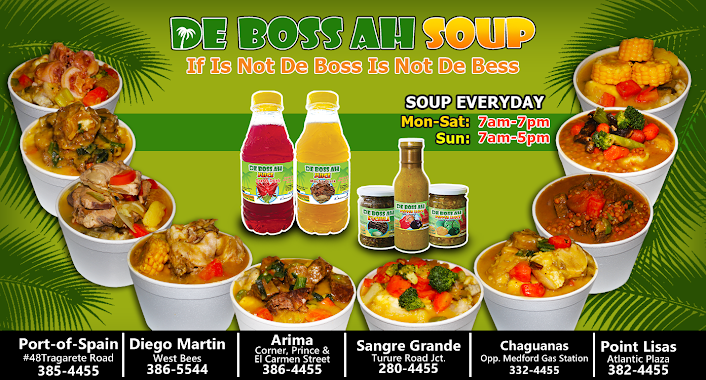 De Boss Ah Soup, Author: De Boss Ah Soup