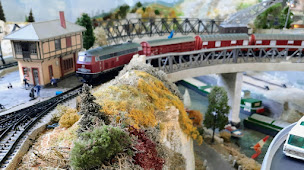 Photo n°1 de Le Mini Réseau Modélisme de Train à Igoville (Infrastructure ferroviaire)