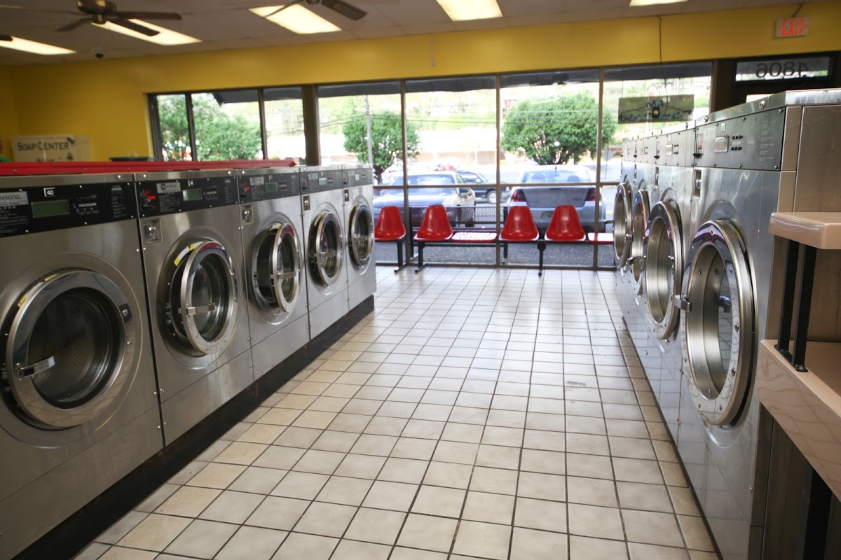Fun Wash - JFK at McCain facility with washing machines in Little Rock