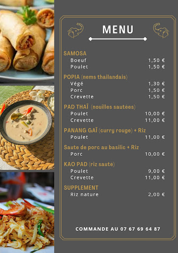 Zaab Siam - Thai Food - Carantec - Thumbnail