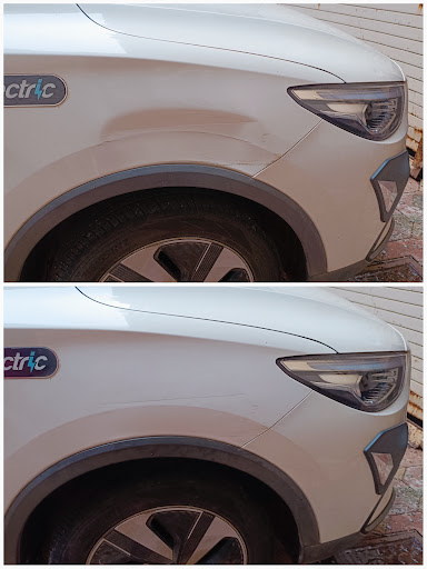 Dry denting post image