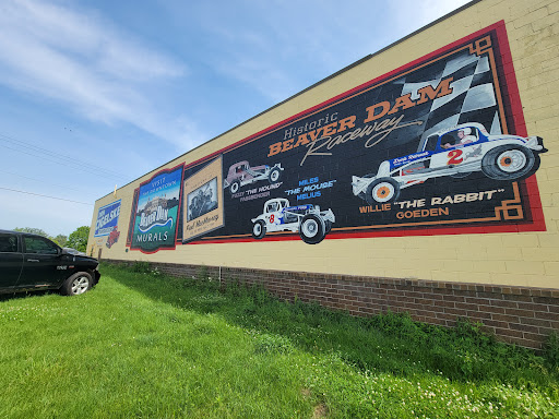 Visit Beaver Dam/Vintage Racing Mural - United States