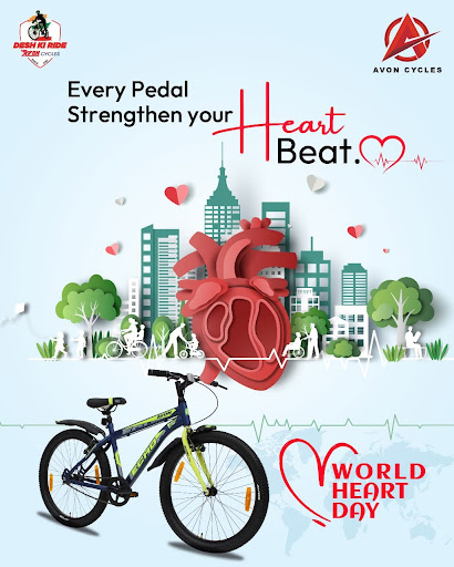 Pedal your way to a healthier heart! 🚴‍♂️❤️ post image