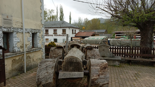 Tractor de madera - Visual