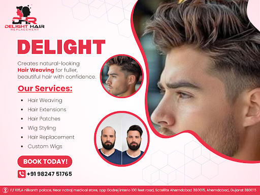 Delight offers hair weaving for people who want to improve the appearance of thinning areas or ad… post image