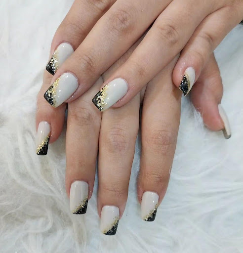 The nail extensions shown in the image are a modern take on the classic French manicure, featurin… post image