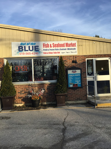 Out of the Blue Seafood Market Inc. Logo