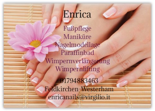 Mobile Fußpflege Maniküre Wimpernverlängerung .Enrica - Thumbnail