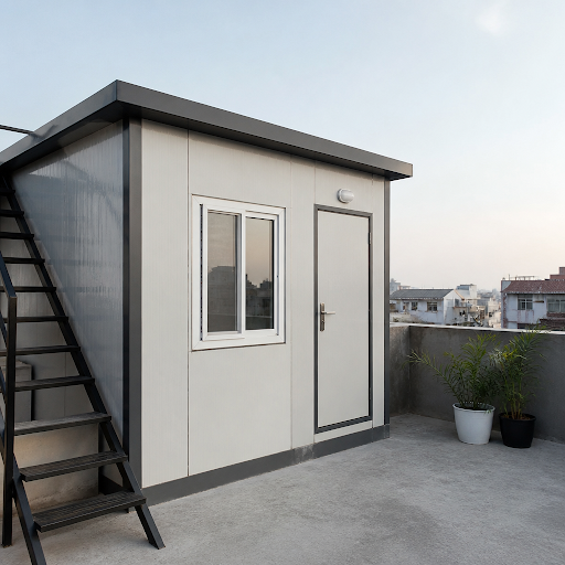 Looking to add extra space without changing your home structure? Our smart terrace porta cabin so… post image