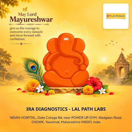 Celebrate Ganpati 2026 with IRA DIAGNOSTICS at lal lab. Ensure your health with our comprehensive… post image