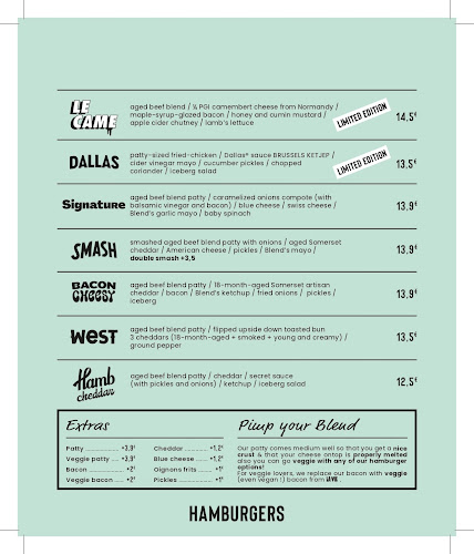 Avis sur Blend Hamburger Beaumarchais à Paris - Restaurant