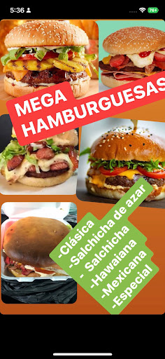 MEGA- HAMBURGUESA- - Visual