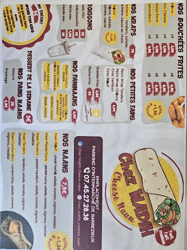 Photo 1 - Chez WADIH cheese naan